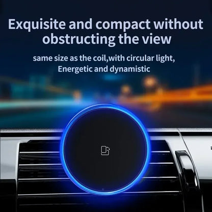 RGB Magnetic Car Wireless Charger